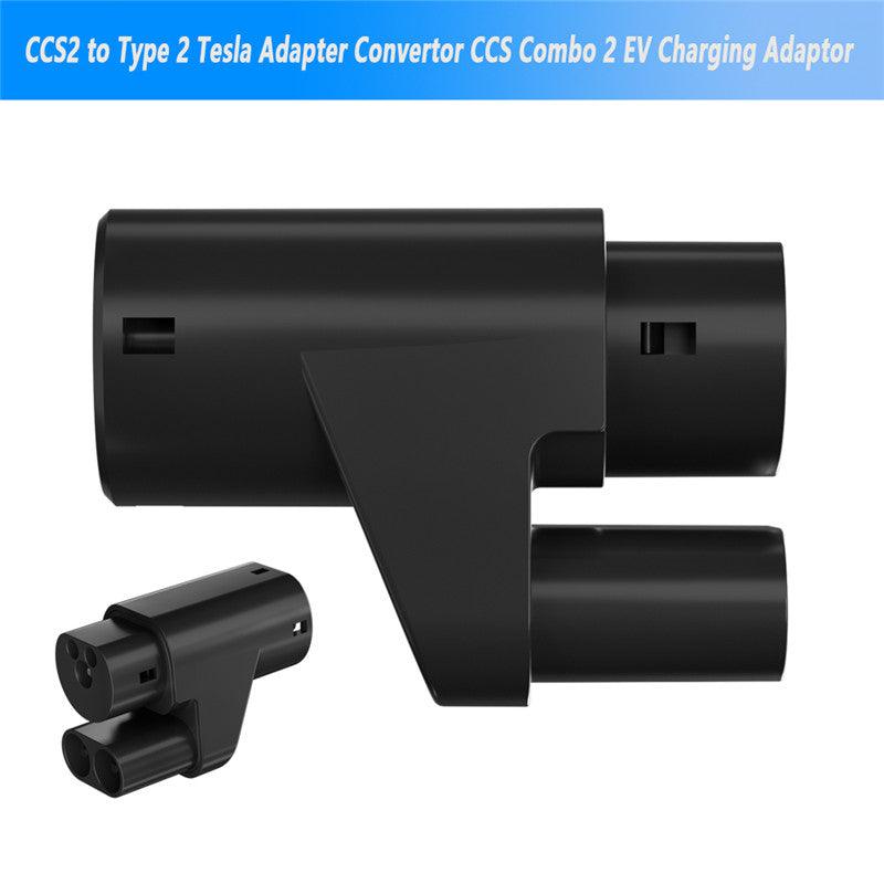 Type 2 EV Charging Adapter for European Tesla Model S/X - CCS2 Compatible (Exclusive for Tesla Vehicles) - Evooor