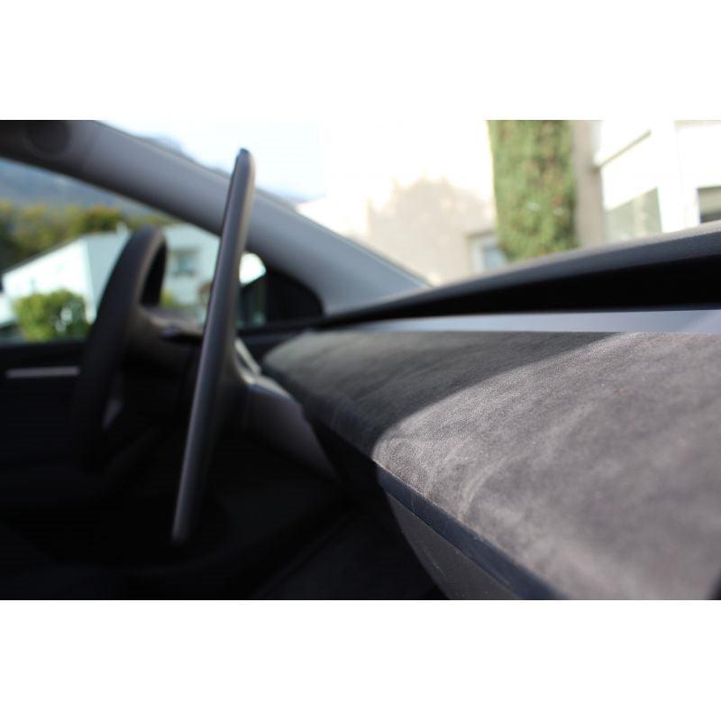 Model 3/Y Alcantara Dashboard Cover For Tesla(2017-2023) - Evooor