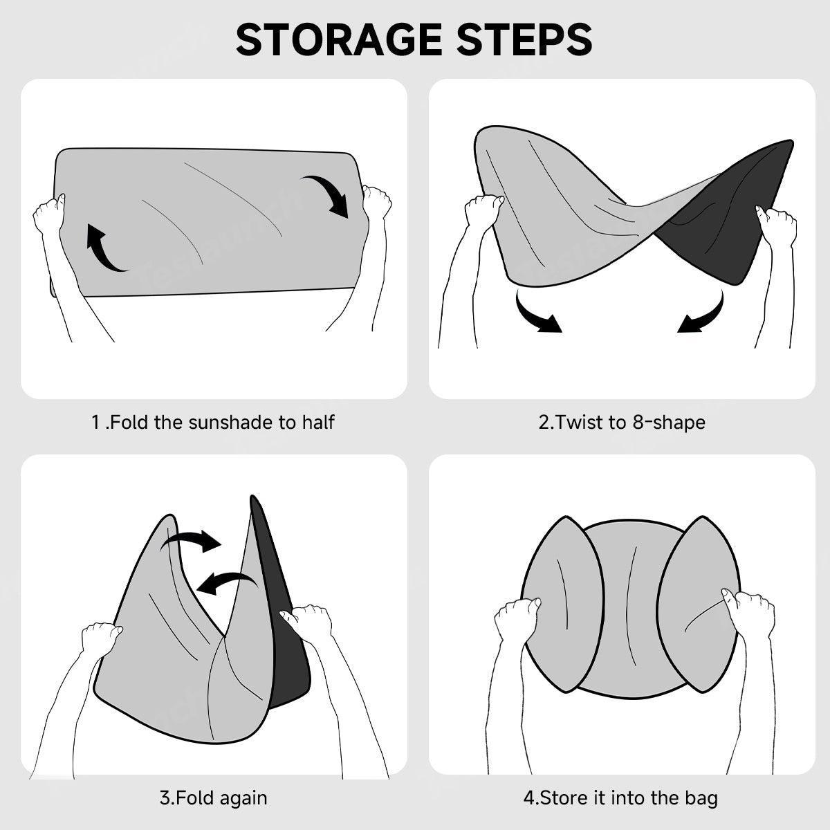 Split Nano Ice Crystal Glass Roof Sunshade for Tesla Model Y Juniper 2025+ - Evooor