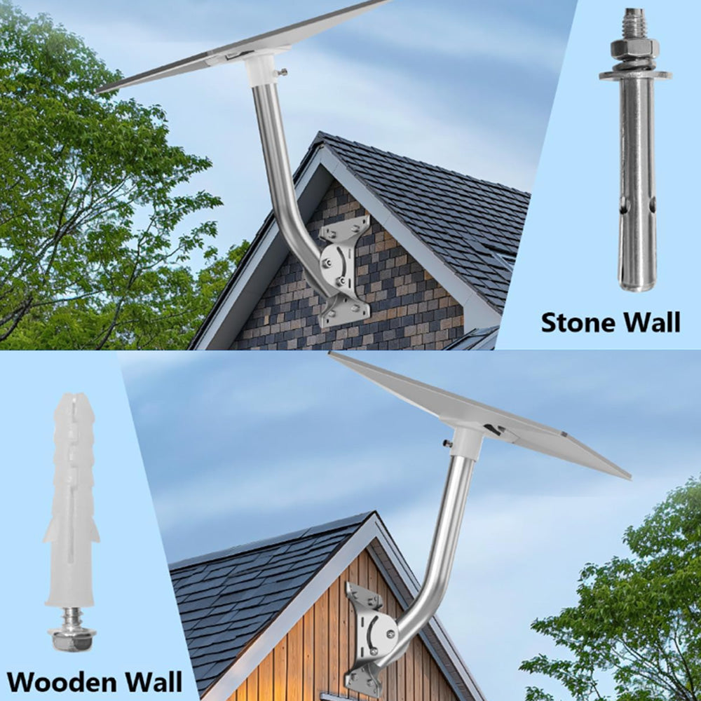 Stainless Steel 360-Degree Adjustable Mount Kit for Starlink Generation 3 Satellite Dish - Evooor