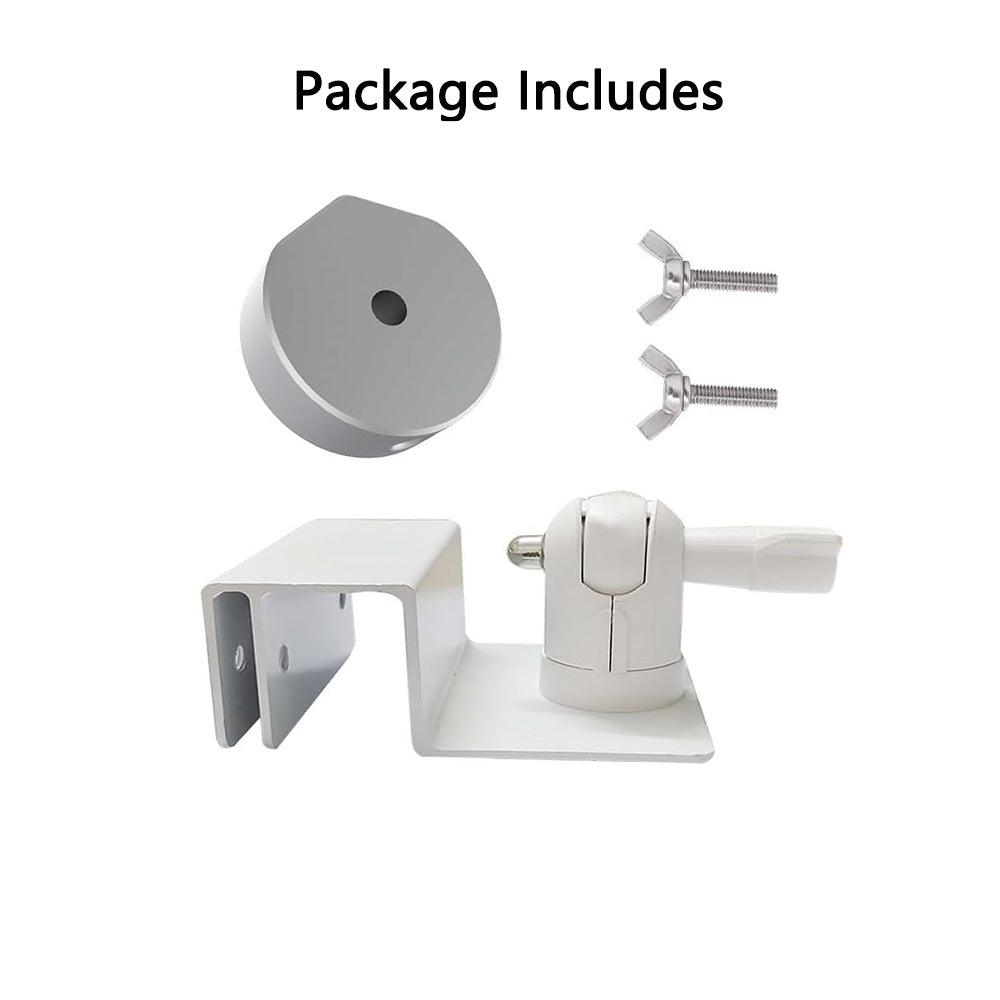 Adjustable Wall Mount Bracket Kit with Screw Adapter for Starlink Mini Satellite Dish - Evooor