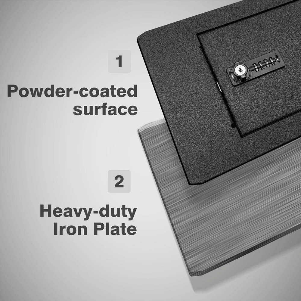 Center Console Anti-Theft Safe Lockbox for Cybertruck - Evooor