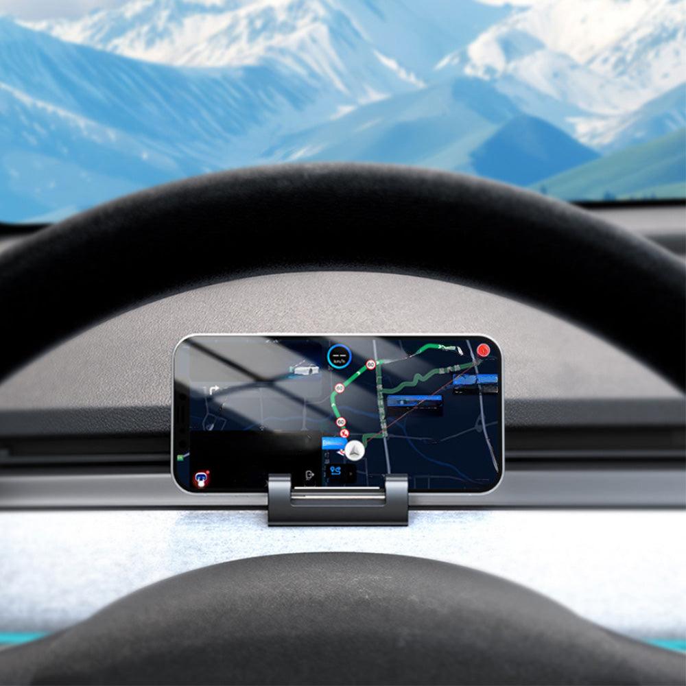 Liquid Silicone Air Vent Phone Holder for Tesla Model 3/Y (Not Fit for 2024+ Model 3 Highland) - Evooor