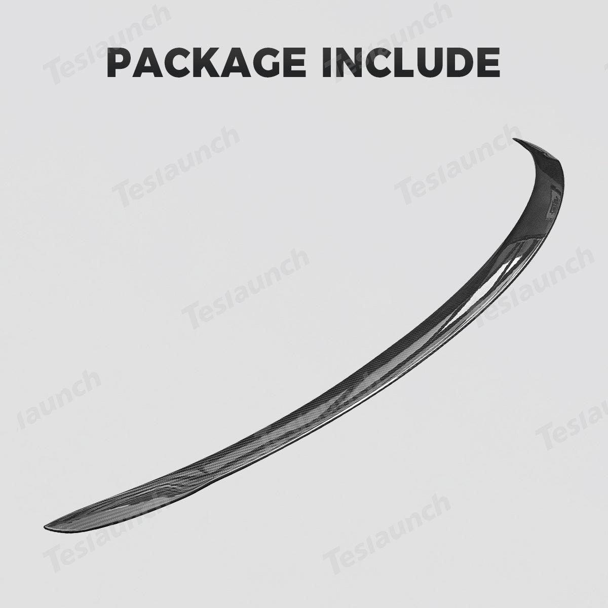 [Real Carbon Fiber] High-Performance Rear Spoiler for Tesla Model Y Juniper 2025+ - Evooor