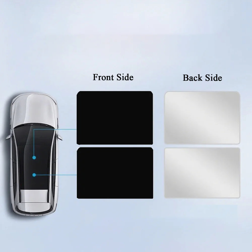 Chamois Leather/Woven Fabric Sunroof Sunshade For VW ID.4 2025 - Evooor