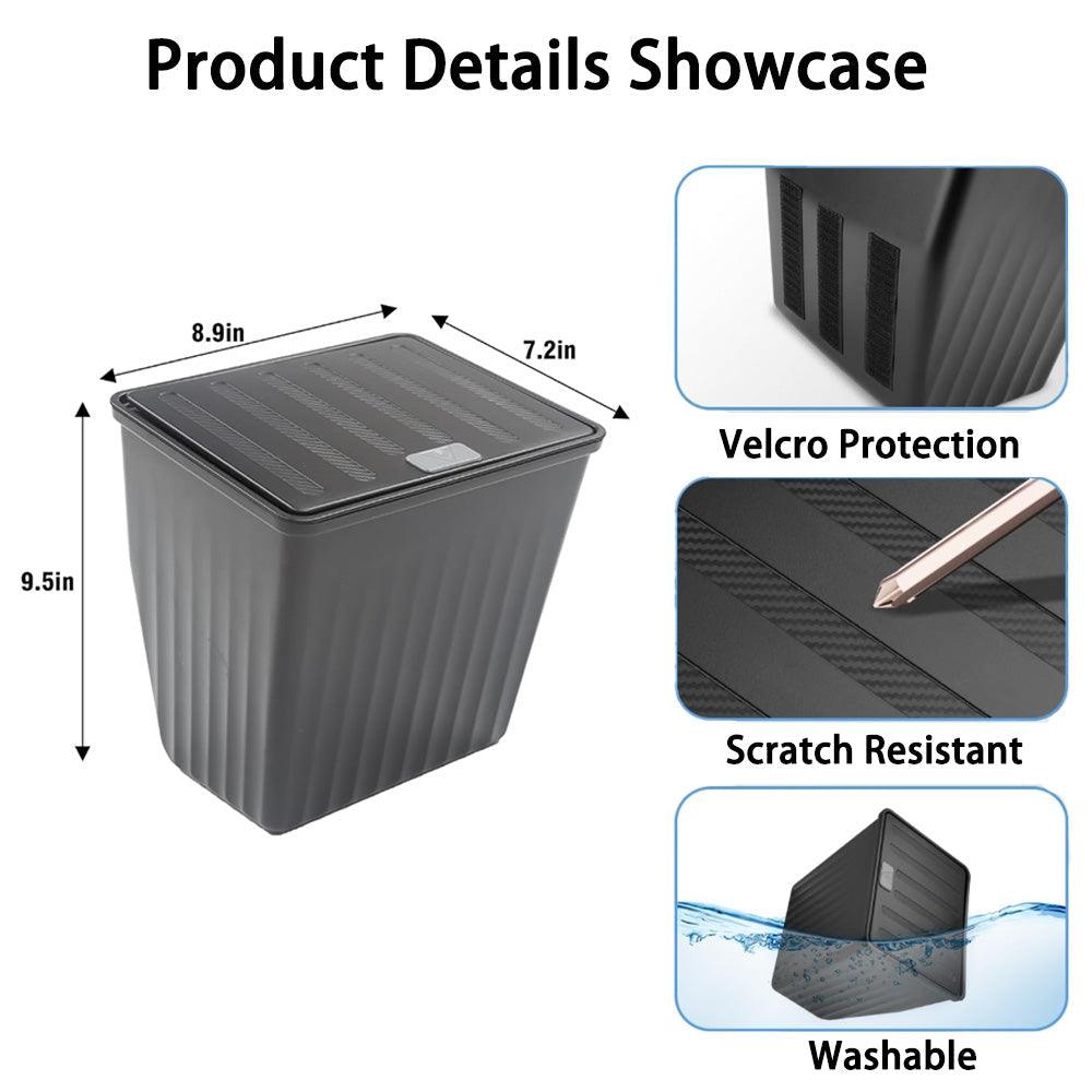 Car Trash Can and Organizer Solution for Tesla Model Y 2022+: Keep Your Backseat Clean and Tidy - Evooor
