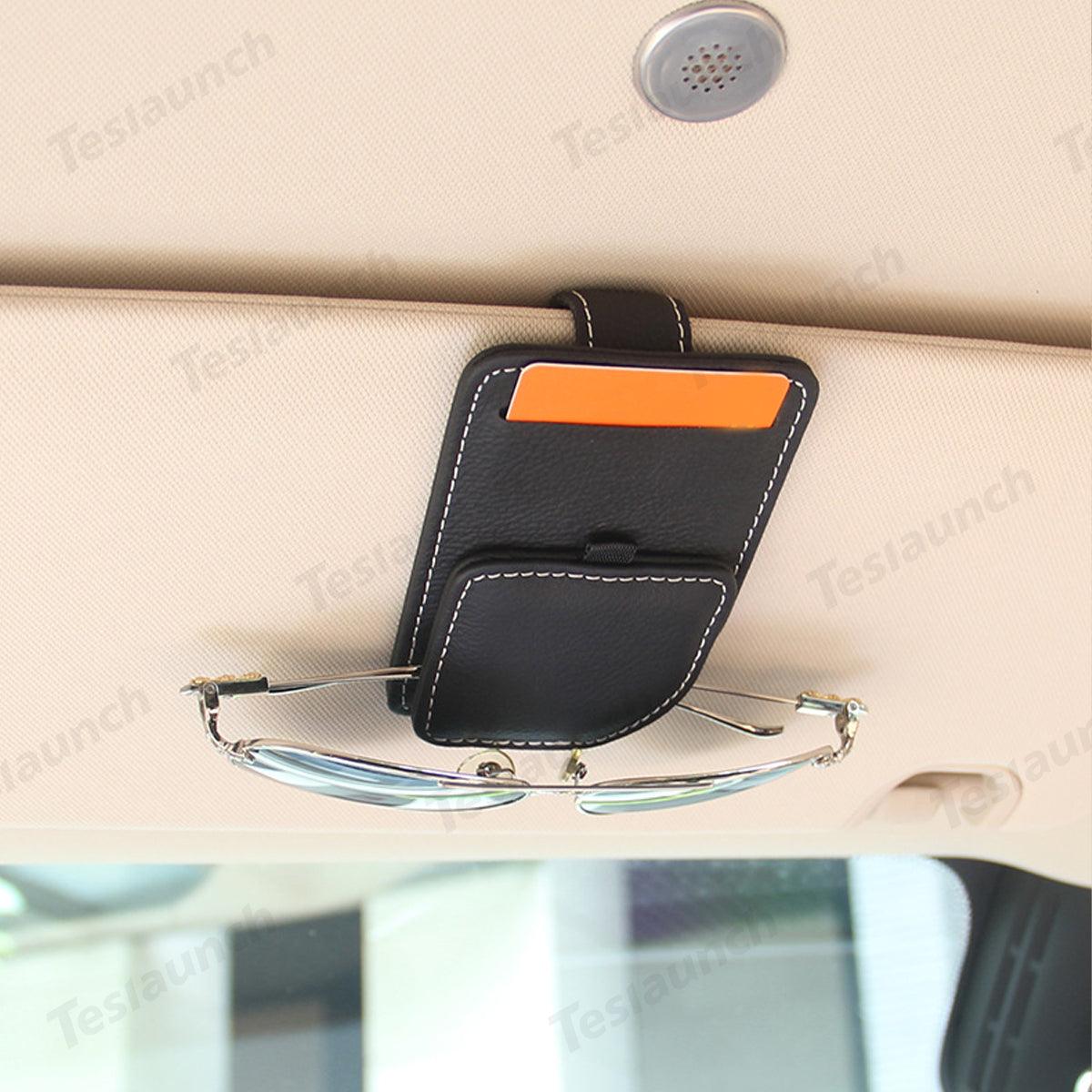 Magnetic Multi-Functional Glasses & Card Clip for Tesla Model 3/Y/S/X/CT - Evooor
