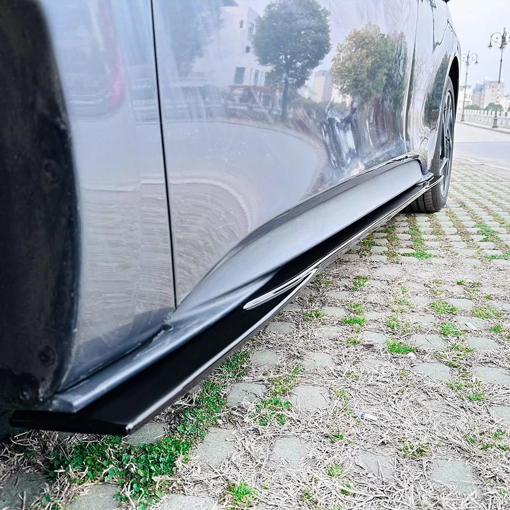 ABS Side Skirts Extension Spoiler For VW ID.3 2019+ - Evooor