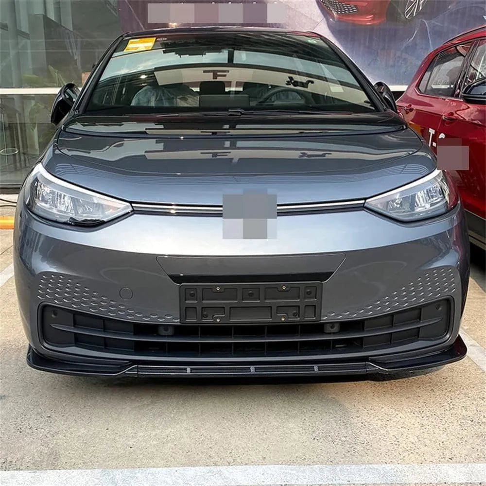 PP Front Bumper Lip Spoiler For VW ID.3 2019-2022 - Evooor