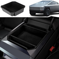 OEM Flocking Center Console Organizer Storage Box for Tesla Cybertruck