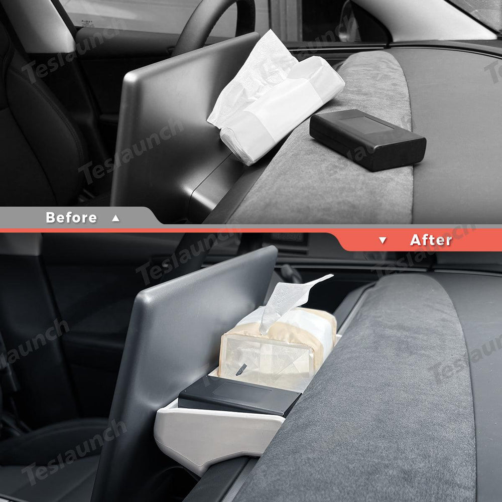 Silicone Dashboard Storage Box for Tesla Model Y Juniper 2025+ - Evooor