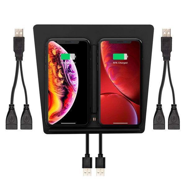 Wireless Phone Charger for Tesla Model 3 and Model Y - Fast Charging Pad (2017-2020) - Evooor