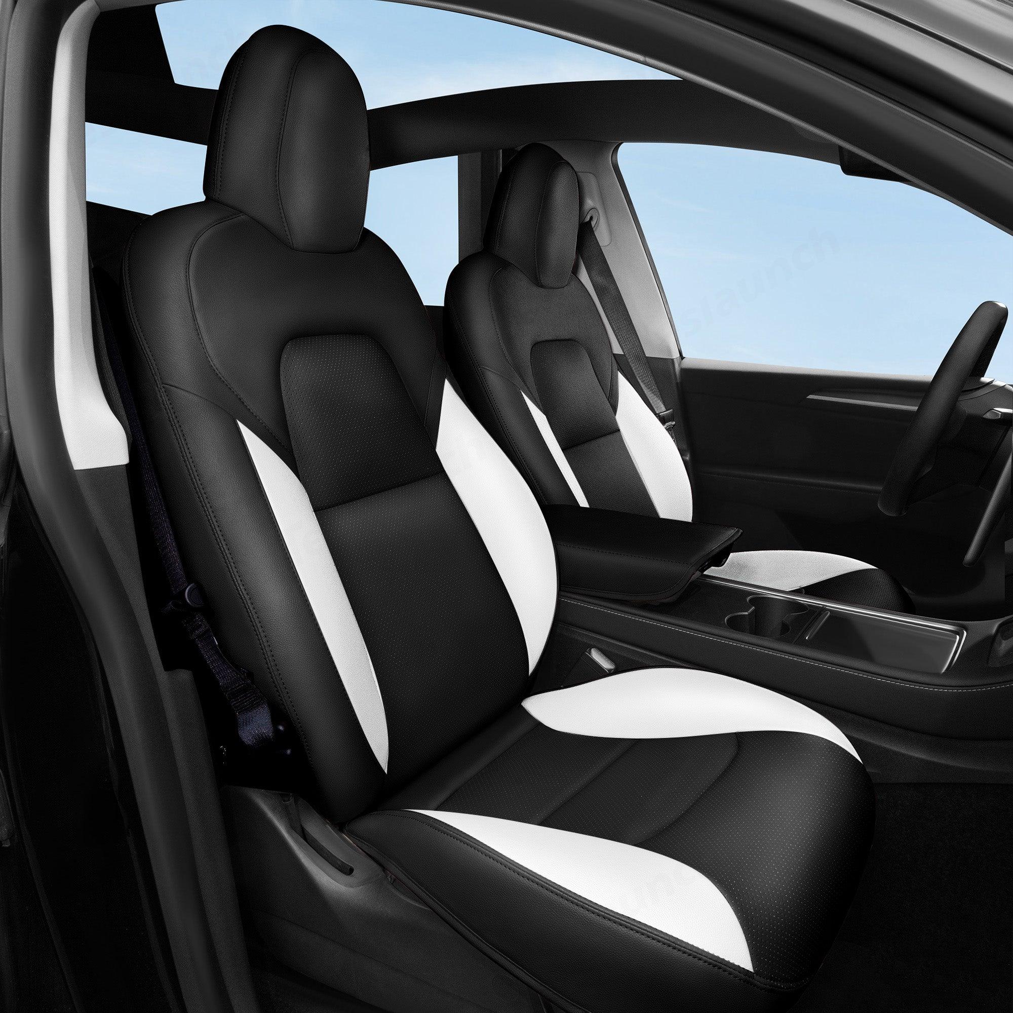 Premium Tesla Model X Seat Cover Set - Complete Protection for 2015-2021 Models - Evooor