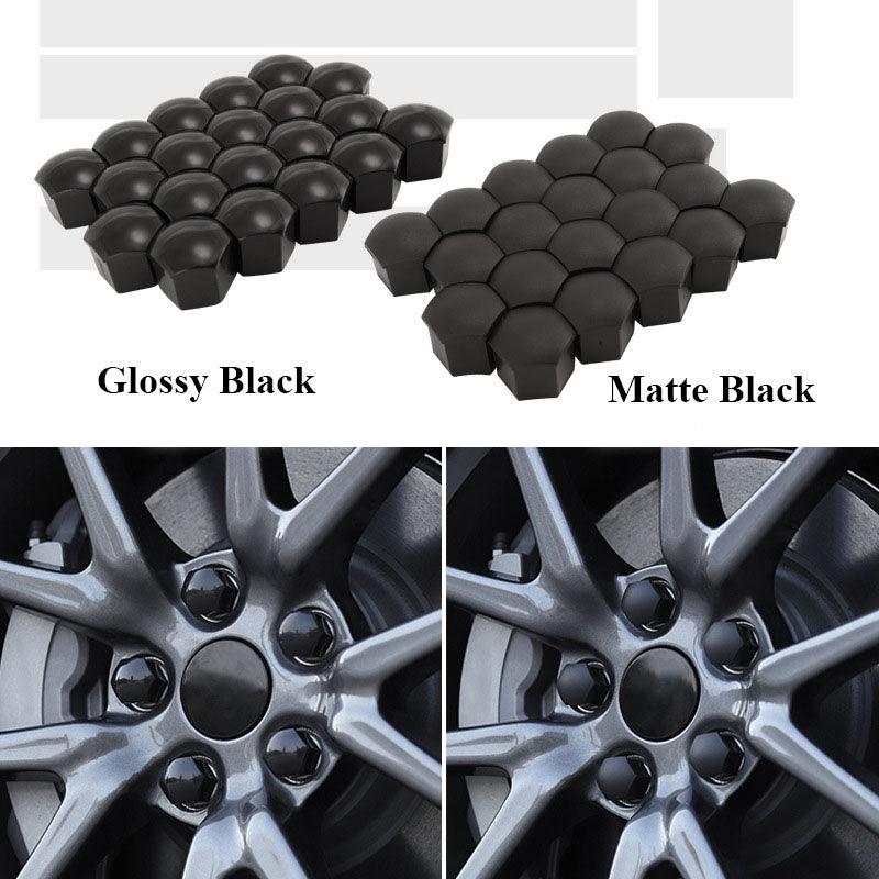 Set of Lug Nut Caps for Tesla Model 3 and Model Y - Wheel Nut Cover Replacement Kit (4 wheels set) - Evooor