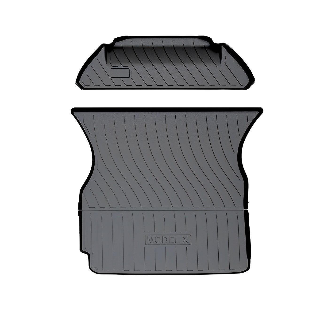 Tesla Model X Floor Mats Trunk Mat Cargo Liner for All Weather (2015-2020) - Evooor
