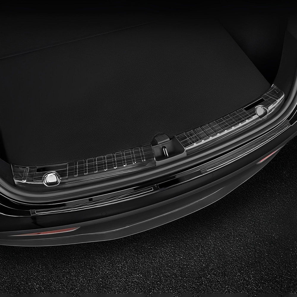 Model 3 Stainless Steel Variety Trunk/Frunk Sill Plate Cover For Tesla (2017-2023) - Evooor