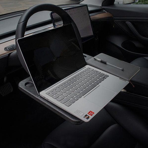 Tesla Model 3/Y Steering Wheel Desk Organizer for Work and Play