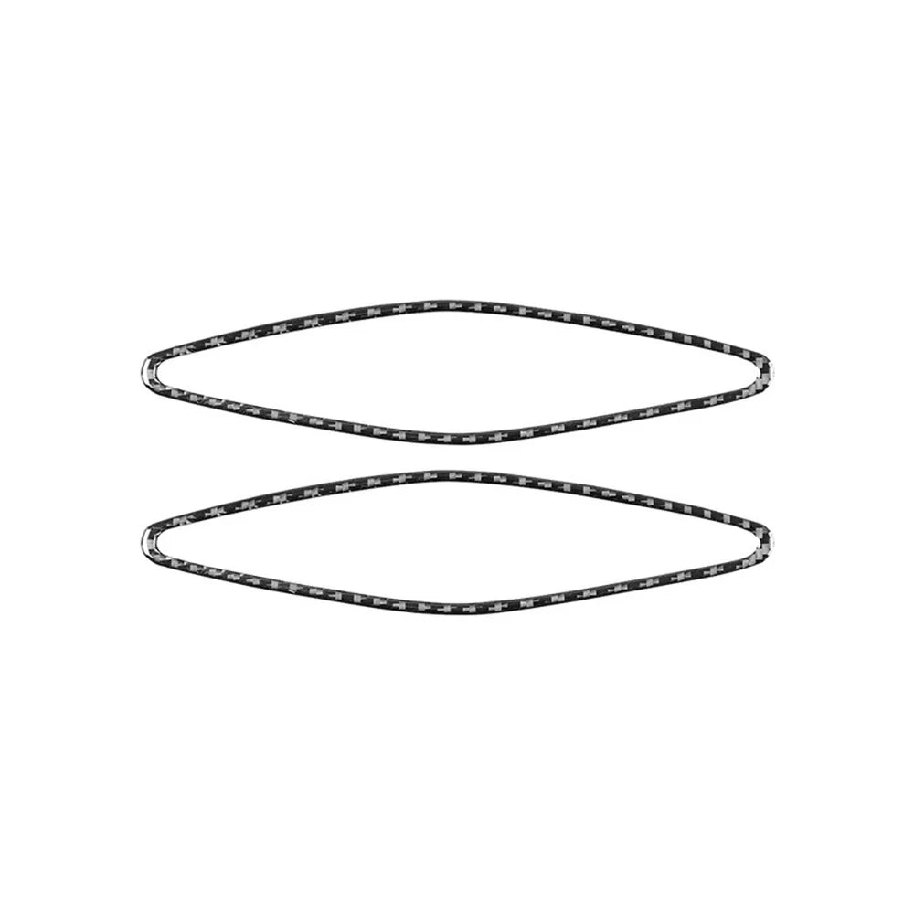 Carbon Fiber A-Pillar Speaker Trim Sticker For VW ID.4 2021+ - Evooor