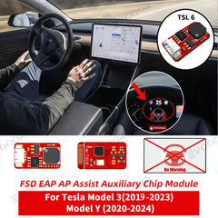 Tesla Autopilot Anti-Nag Module Nag Elimination TSL6 Upgraded Version for Model 3(2019-2023) Model Y (2020-2024)