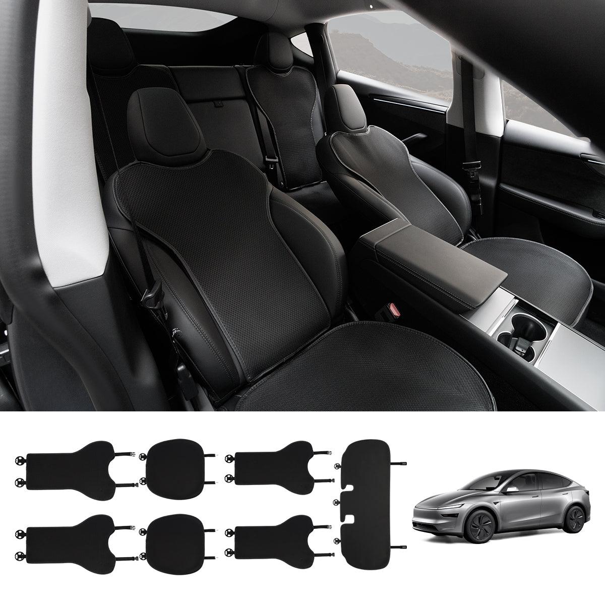 Ice Silk Breathable Air Mesh Seat Cushion for Tesla Model Y Juniper 2025+ - Evooor