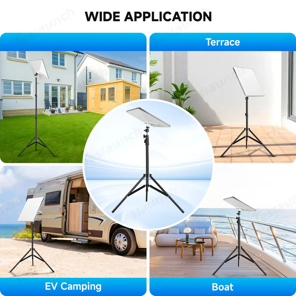 Universal Tripod Stand Holder with 1/4" Screw Mount for Starlink Mini Satellite Terminal - Evooor