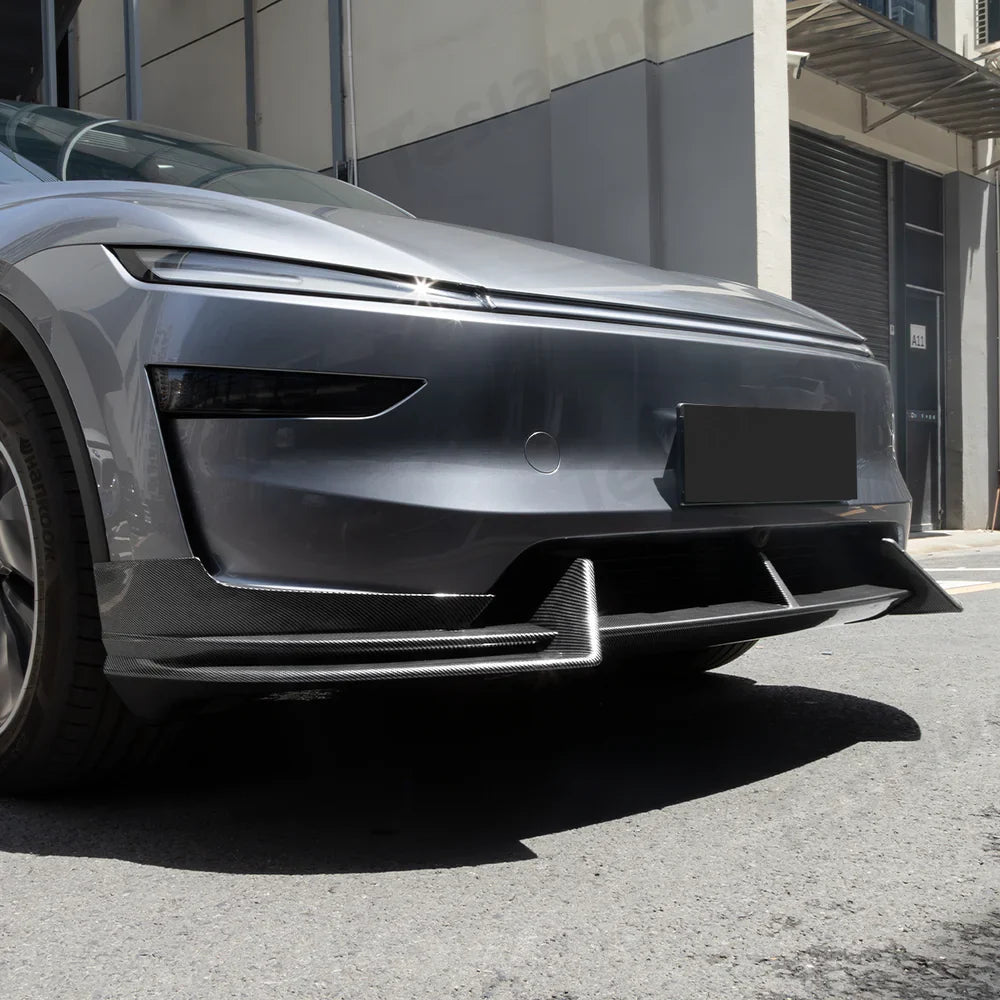 Front Bumper Spoiler Lip Guard for Tesla Model Y - Sporty Design for Enhanced Style and Protection - Evooor