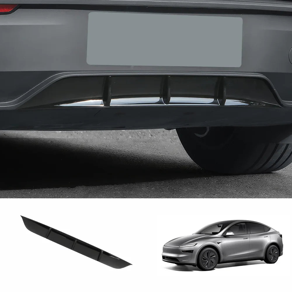 Tesla Model Y Juniper 2025+ Rear Bumper Lip Spoiler with ABS Material for Enhanced Style and Aerodynamics - Evooor
