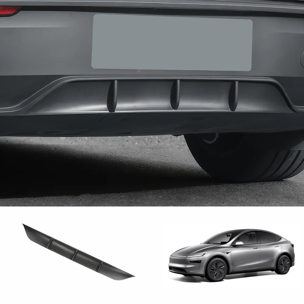Tesla Model Y Juniper 2025+ Rear Bumper Lip Spoiler with ABS Material for Enhanced Style and Aerodynamics - Evooor