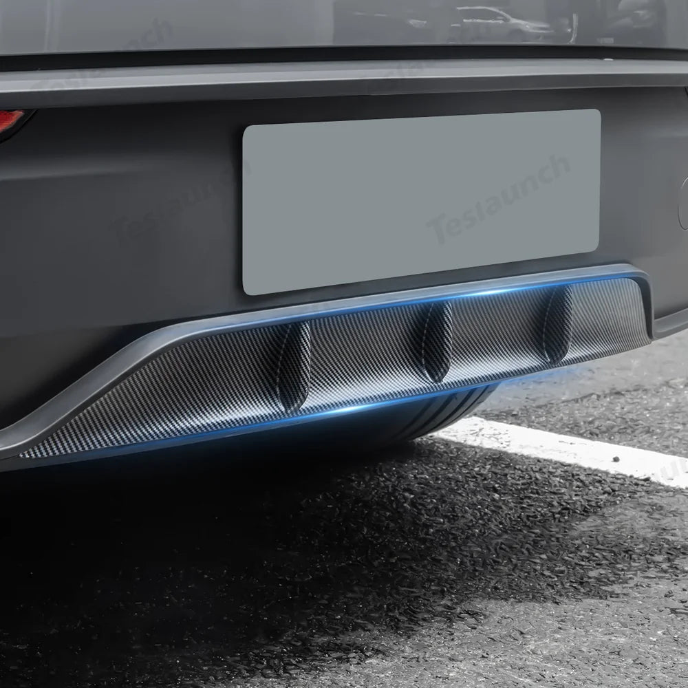 Tesla Model Y Juniper 2025+ Rear Bumper Lip Spoiler with ABS Material for Enhanced Style and Aerodynamics - Evooor