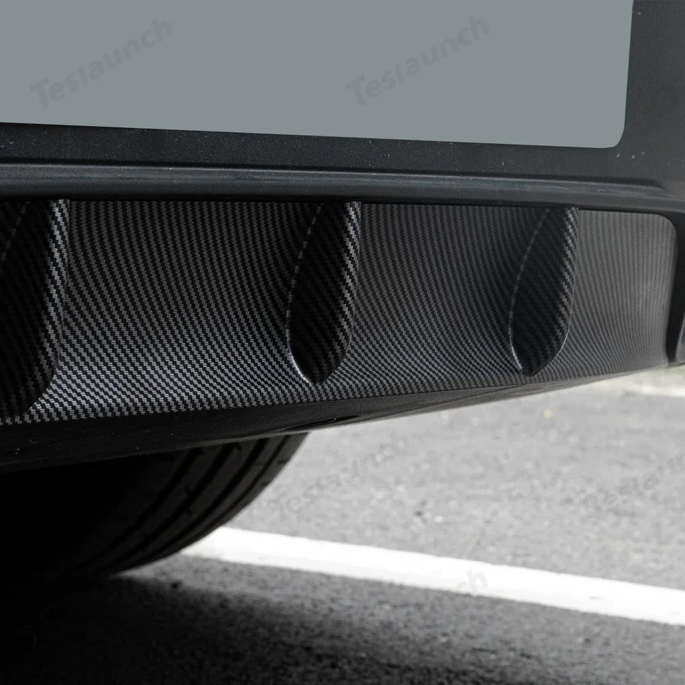 Tesla Model Y Juniper 2025+ Rear Bumper Lip Spoiler with ABS Material for Enhanced Style and Aerodynamics - Evooor