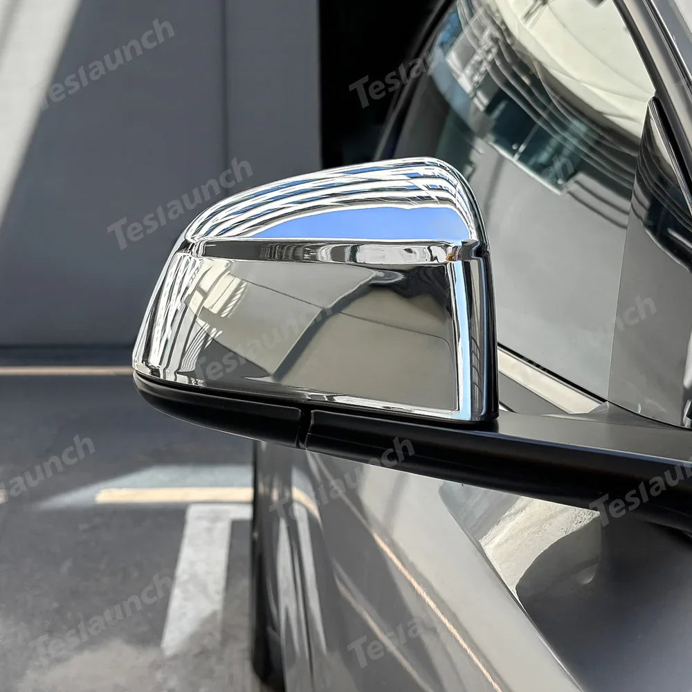 Custom Juniper 2025+ ABS Side Mirror Covers for Tesla Model Y - Stylish & Durable - Evooor