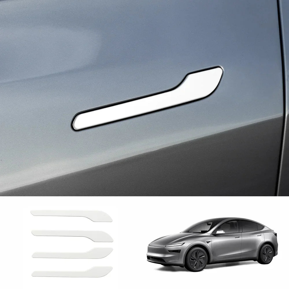 ABS Side Mirror Covers & Door Handle Covers for Tesla Model Y Juniper 2025+ / Model 3 Highland 2024+