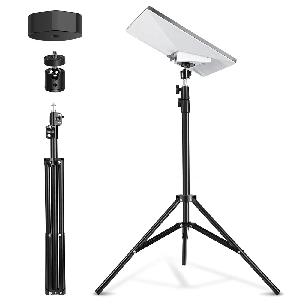 Versatile Tripod Stand with Threaded Adapter for Starlink Mini - Easy Height Adjustment and Secure Mounting - Evooor