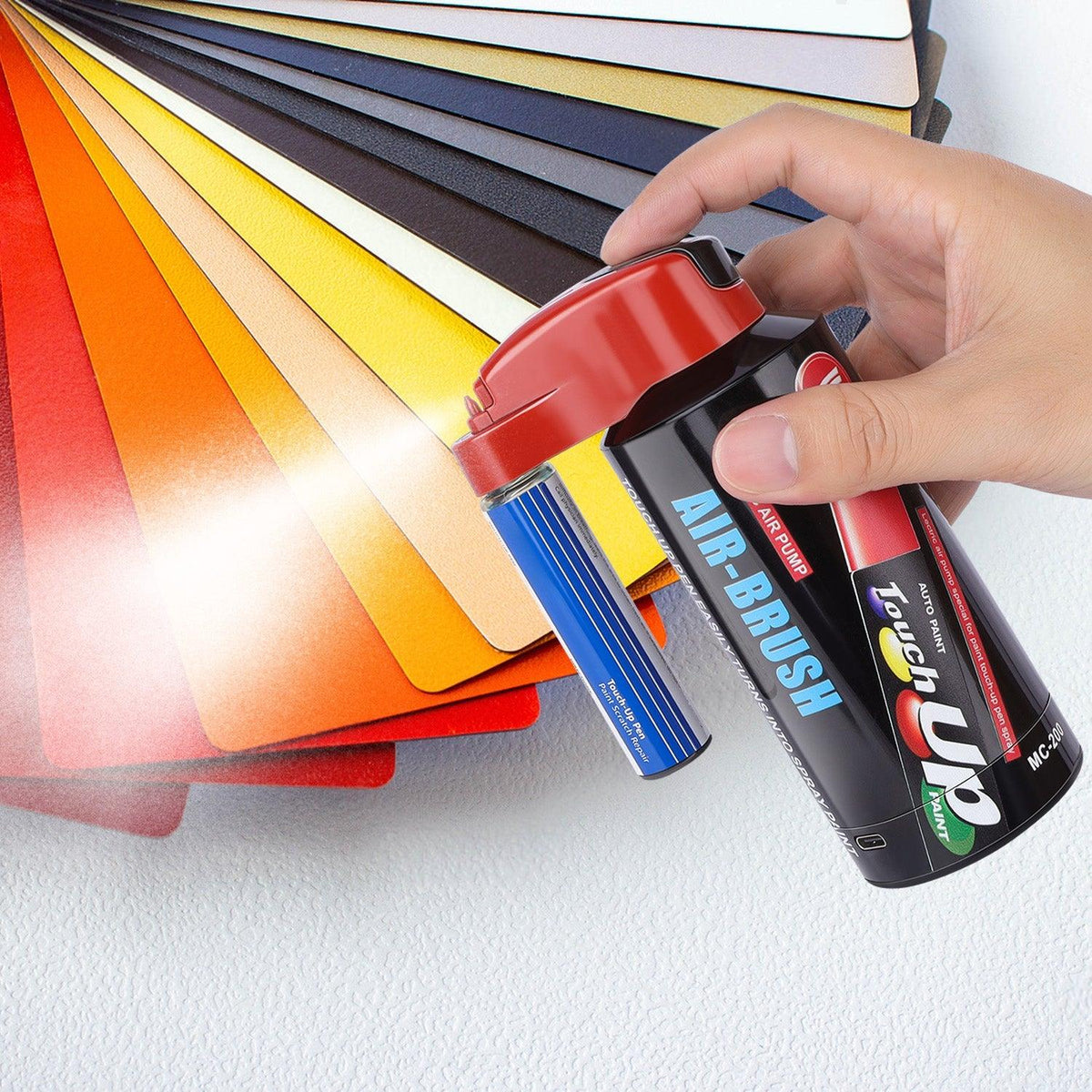 Car Body Touch Up Paint Electric Sprayer Repair Kit for Tesla 3/Y/S/X - Evooor