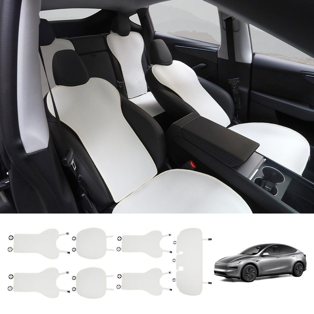 Ice Silk Breathable Air Mesh Seat Cushion for Tesla Model Y Juniper 2025+ - Evooor