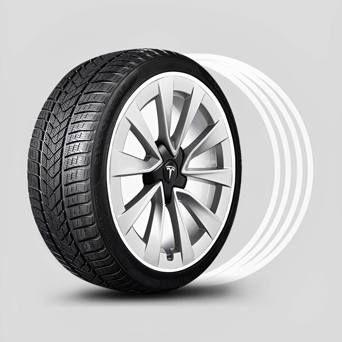 Model Y/3/S/X Wheel Rim Protectors Guard Alloy Wheel from Curb Rash (Set of 4 Rim Protectors) for Tesla(2012-2023) - Evooor