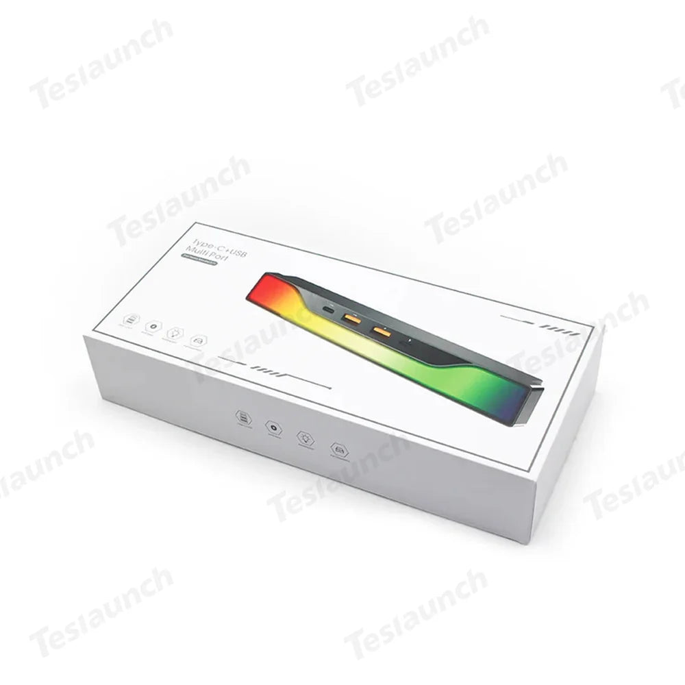 Smart LED Light Strip with Voice Control for Tesla Model 3/Y - Compatible with 2020-2024 models - Evooor