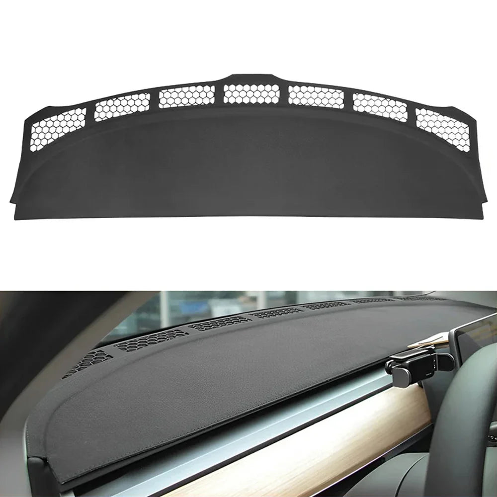 Premium Non-Reflective Dashboard Cover for Tesla Model 3/Y - Reduce Glare and Enhance Driving Visibility