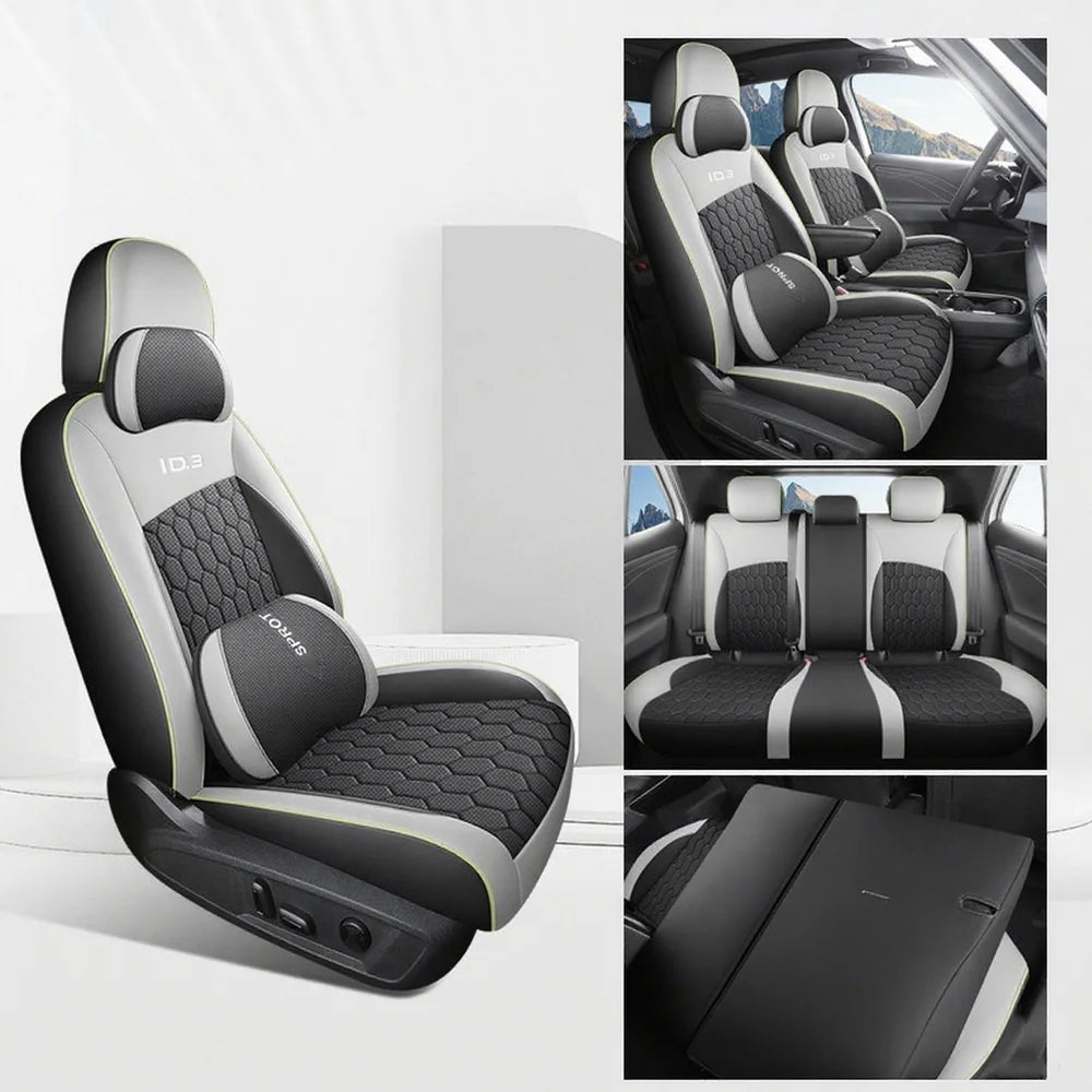 Leather Full-covered Car Seat Covers For VW ID.3 2024