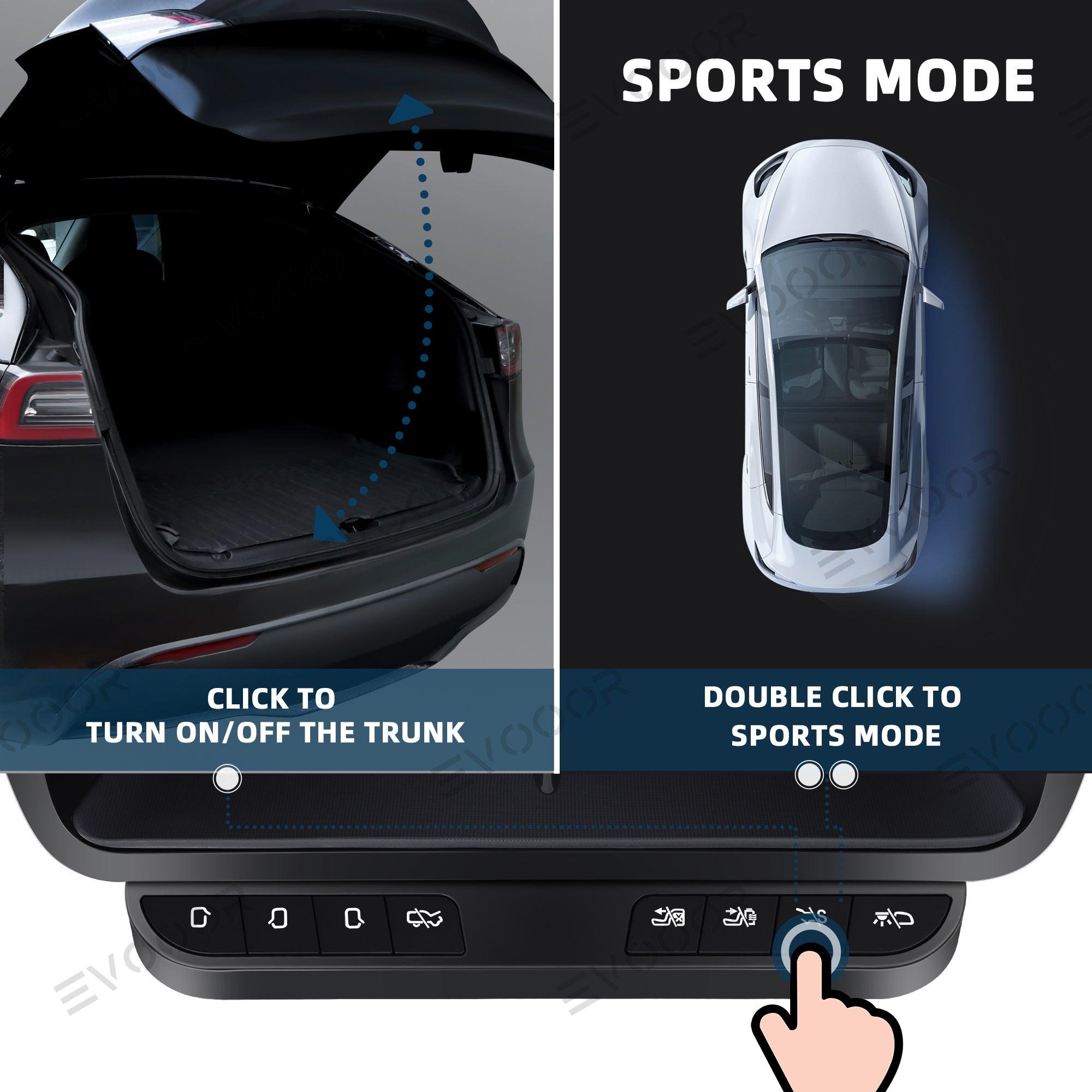 Model 3/Y Storage Box Intelligent Control Physical Buttons For Tesla - Evooor