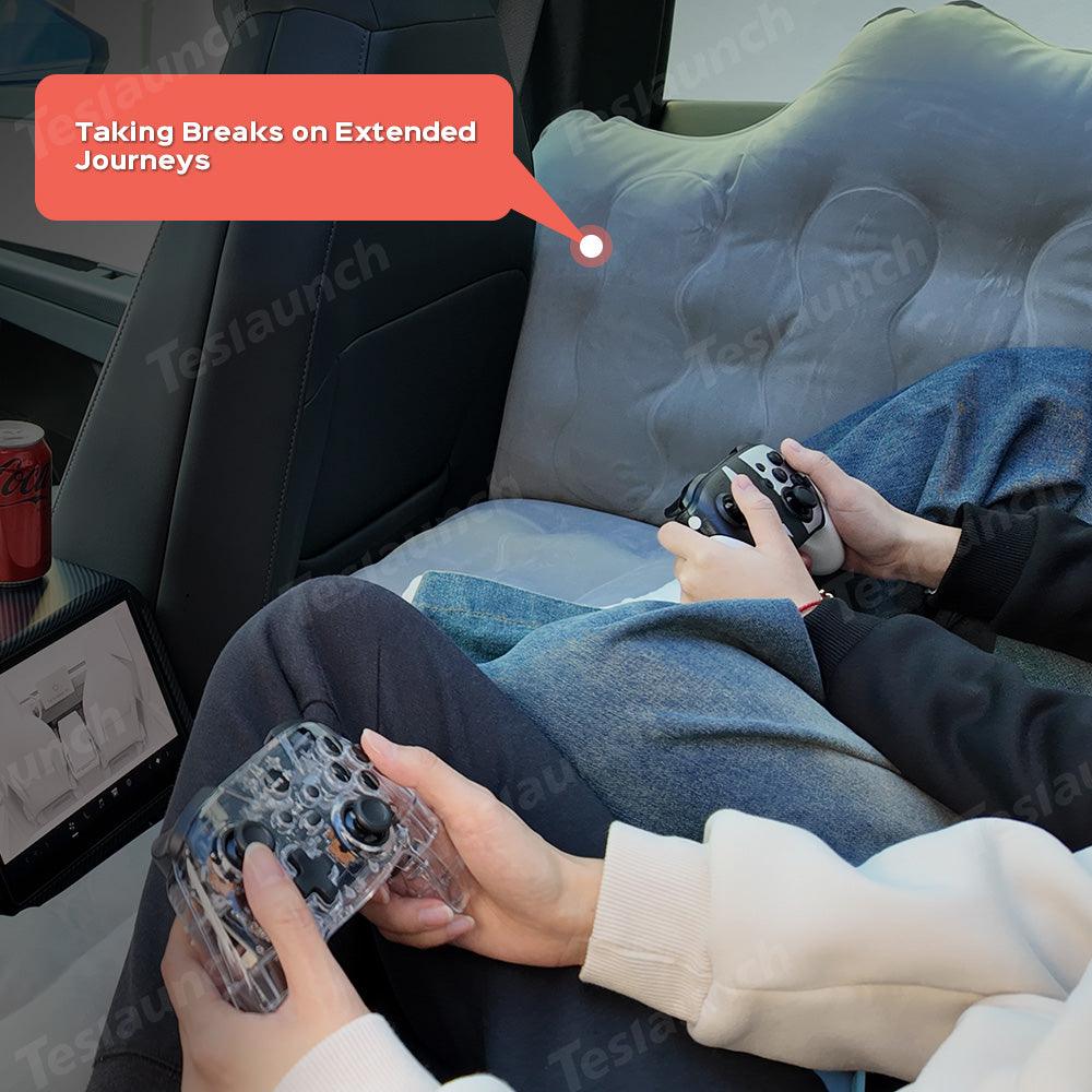 Tesla Cybertruck Inflatable Car Camping Mattress with Rear Seat Support - Evooor
