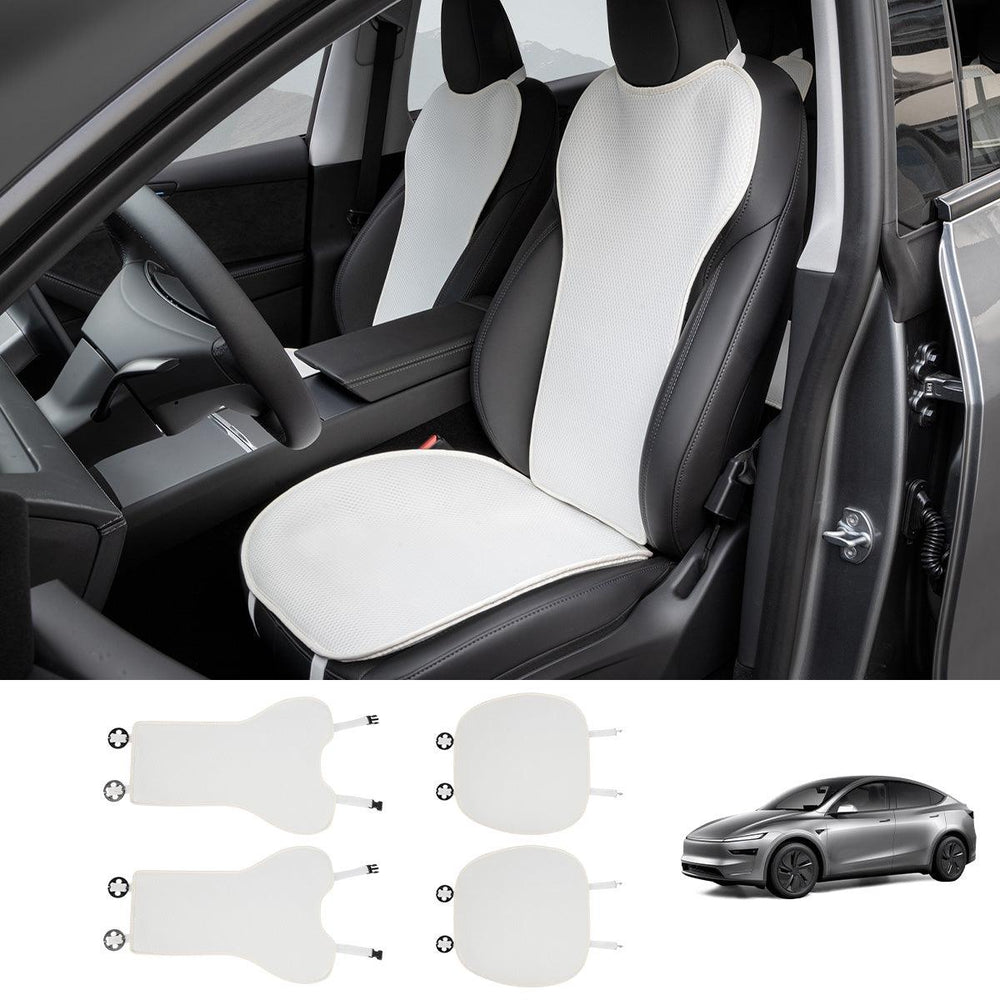 Ice Silk Breathable Air Mesh Seat Cushion for Tesla Model Y Juniper 2025+ - Evooor