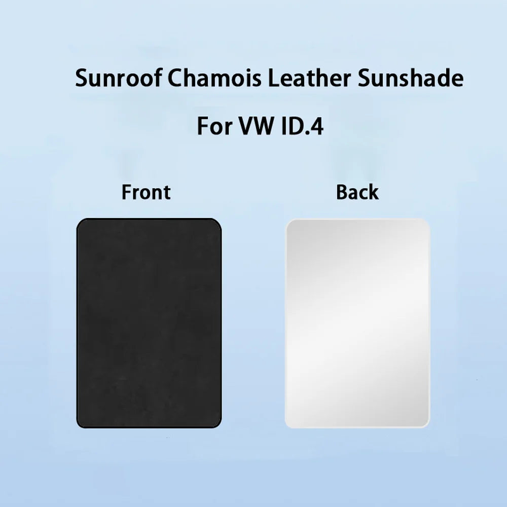 Chamois Leather Sunroof Sunshade For VW ID.4 2021 - Evooor