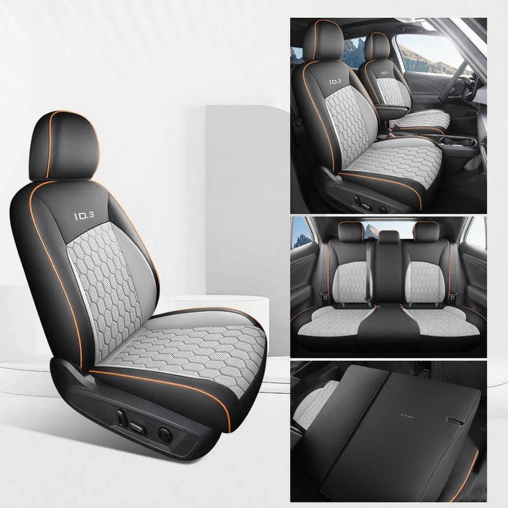 Leather Full-covered Car Seat Covers For VW ID.3 2024