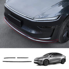 Tesla Model Y Juniper 2025+ Stainless Steel Bumper Guard Set - Front and Rear Protection Trim Kit - Evooor