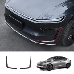 Tesla Model Y Juniper 2025+ Stainless Steel Bumper Guard Set - Front and Rear Protection Trim Kit - Evooor