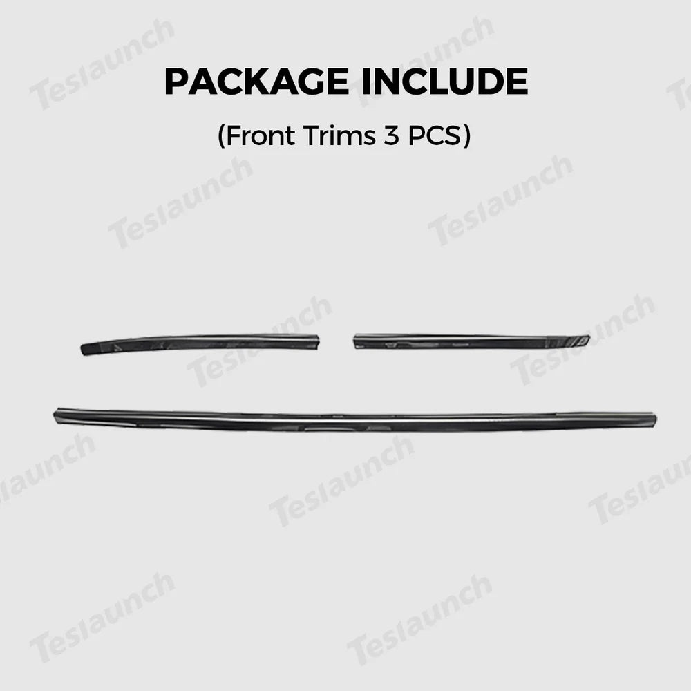 Tesla Model Y Juniper 2025+ Stainless Steel Bumper Guard Set - Front and Rear Protection Trim Kit - Evooor