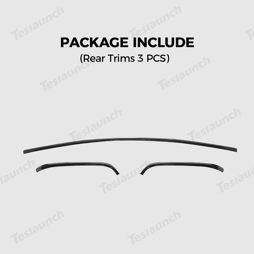 Tesla Model Y Juniper 2025+ Stainless Steel Bumper Guard Set - Front and Rear Protection Trim Kit - Evooor