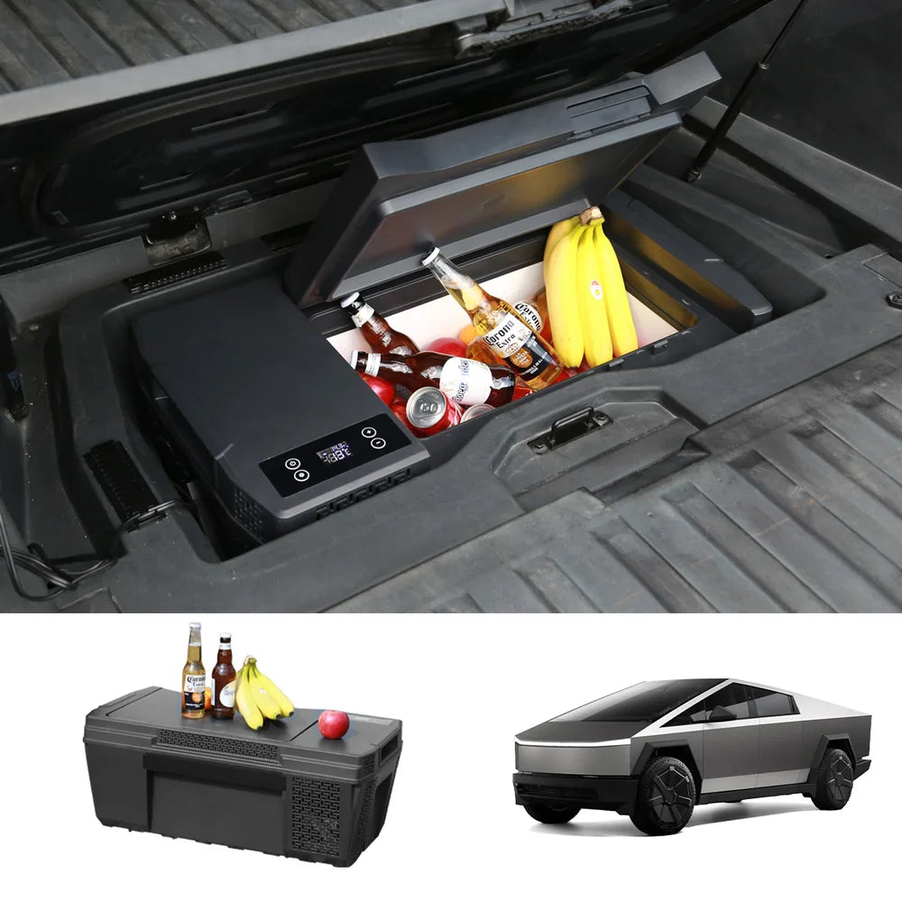 25L Portable Rear Trunk Cooler for Tesla Cybertruck - Compact Electronic Cooling System - Evooor