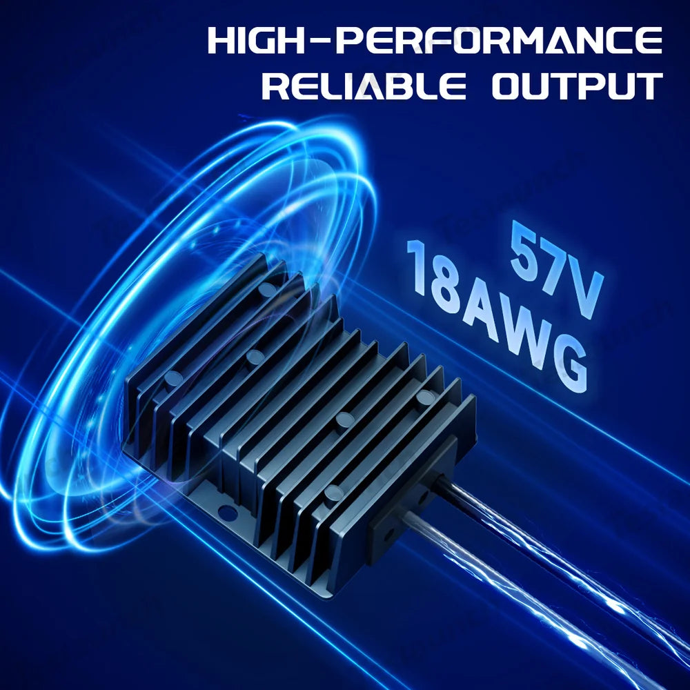 High-Power Car Charger Adapter with DC Plug - Compatible with Starlink Gen 3, 12V/24V to 57V - Evooor